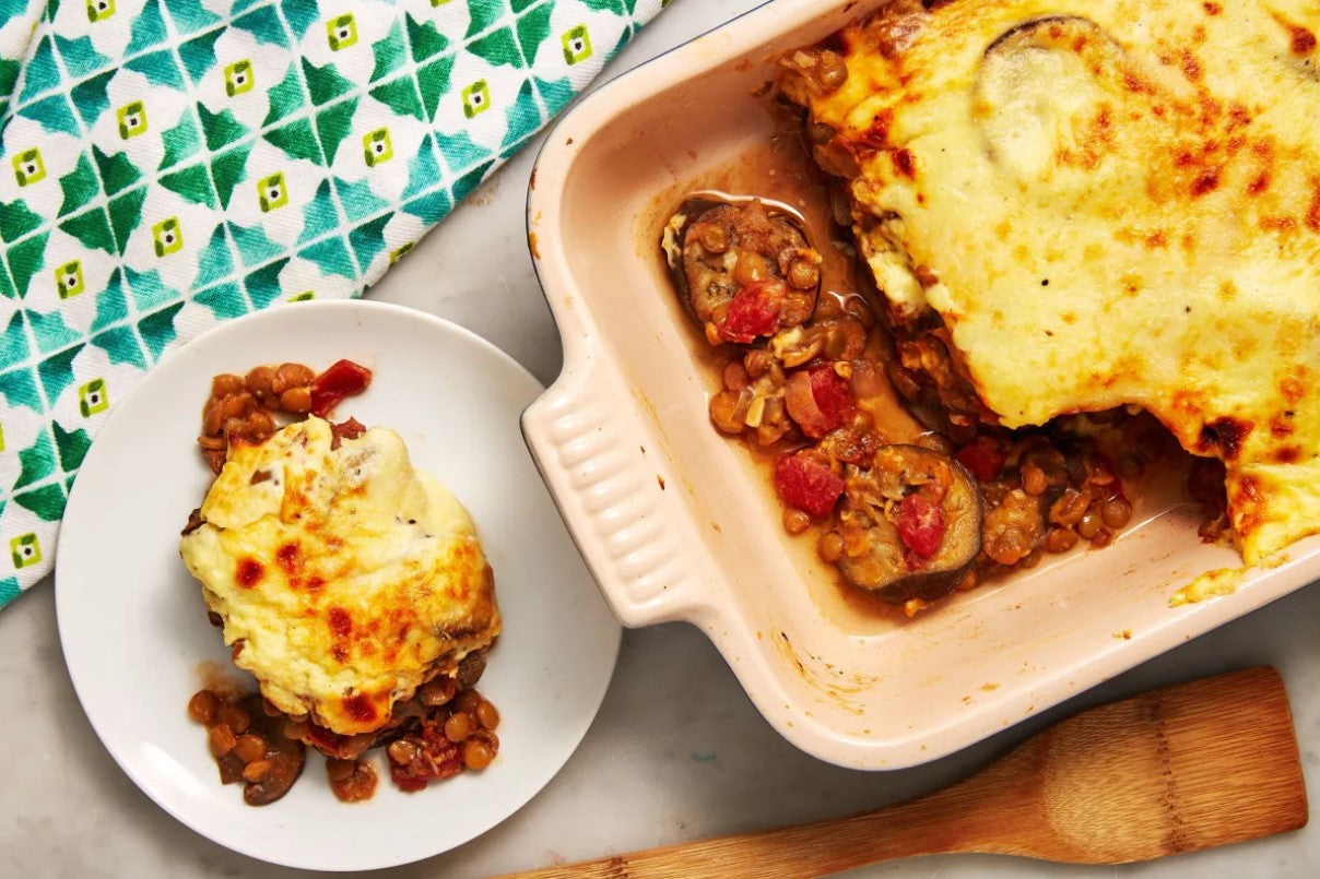 Vegetarische moussaka