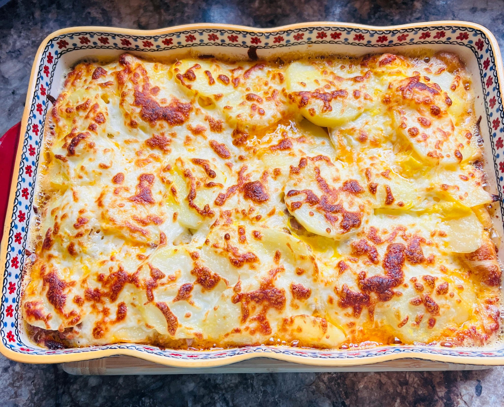 Romige aardappelgratin