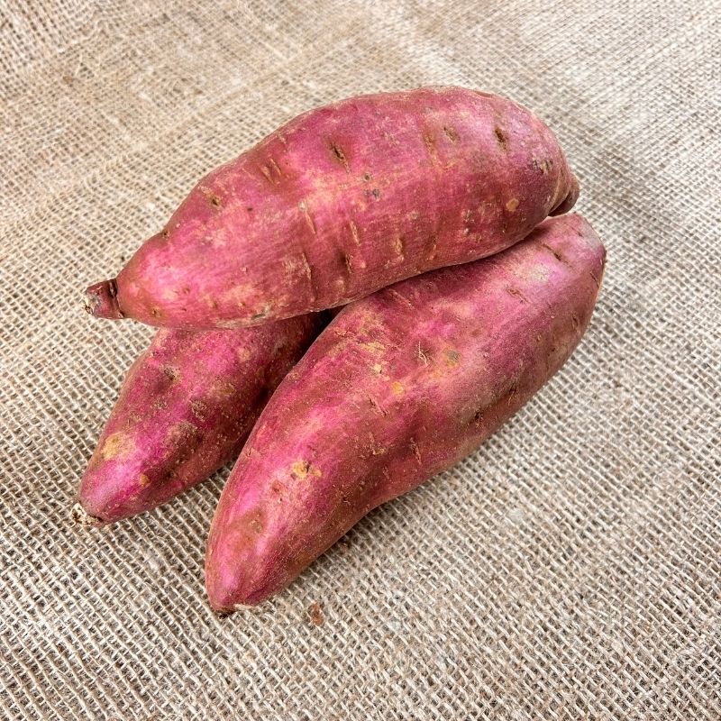 Zoete aardappel rood/wit